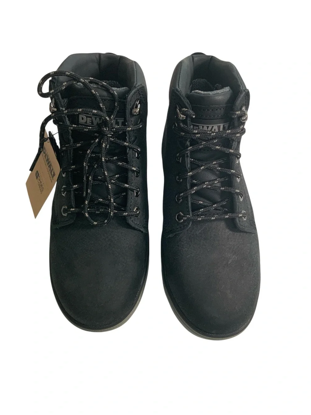 DEWALT Men's Black Industrial Work Boots - Lace-Up Ankle Boots